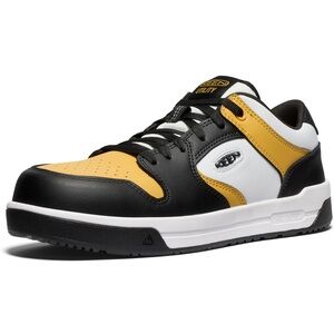 KEEN Overton Work Shoe (Carbon Toe) Men's Size 12EE Utility Low Yellow Black